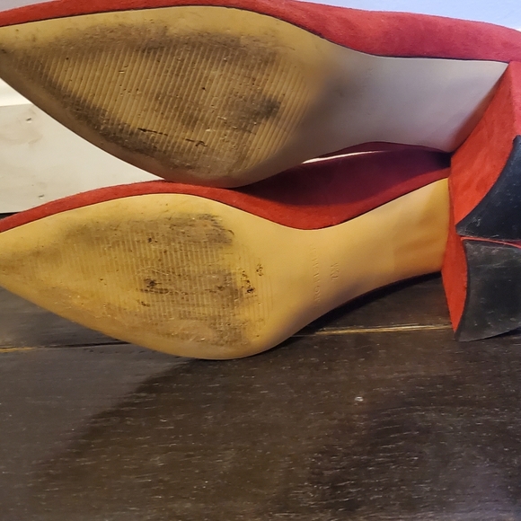 Red Chunky heel - Picture 3 of 3